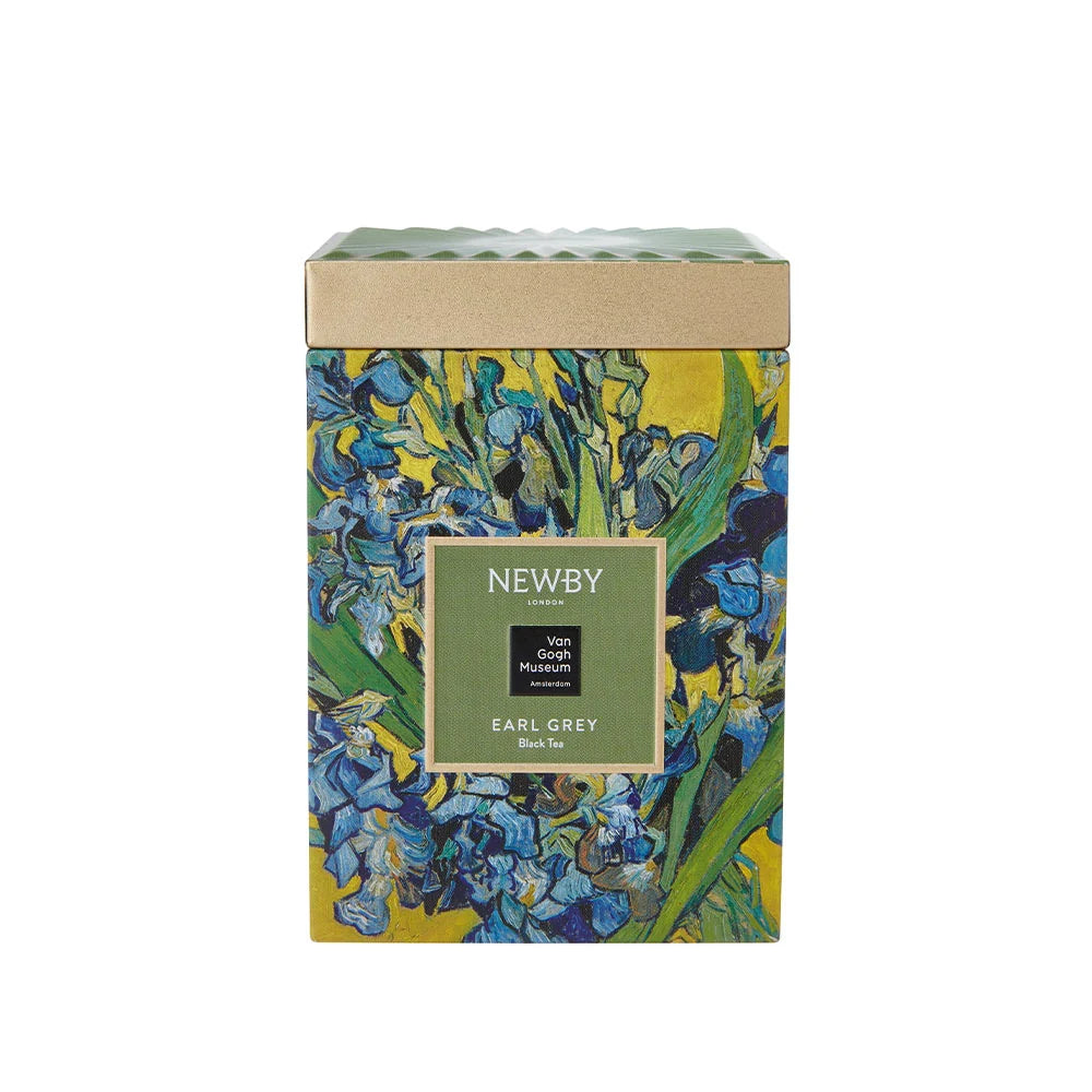 Earl Grey — Van Gogh loose leaf caddy — 100 g, front