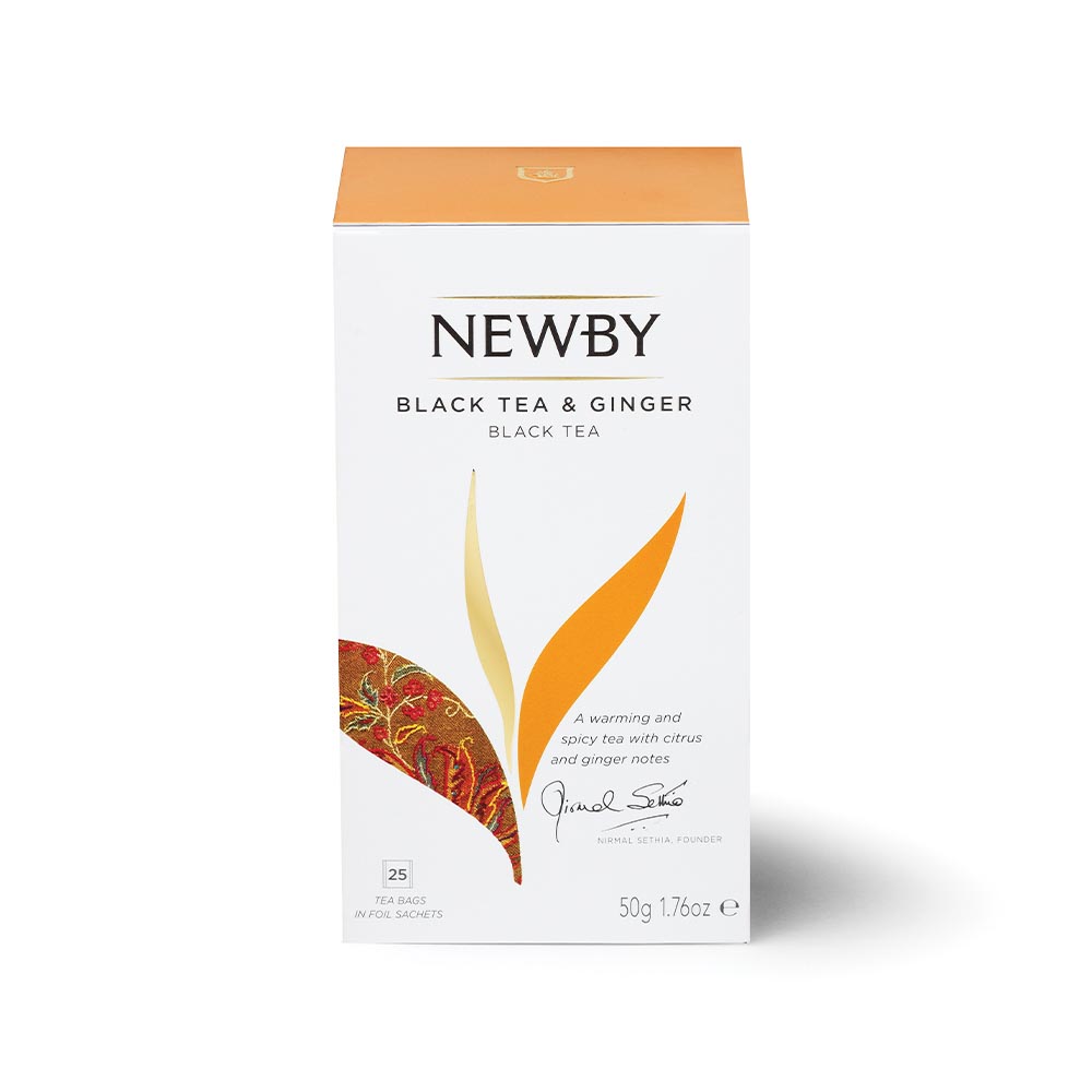 Black Tea & Ginger - Classic Tea Bags