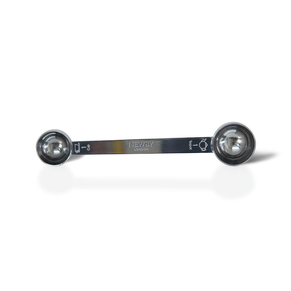 Dual Stainless Steel Scoop — Silver - packaging