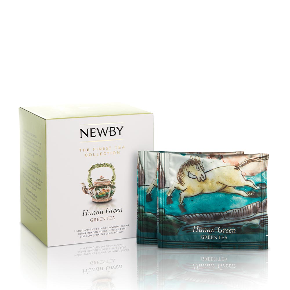 Hunan Green - Plastic Free Silken Pyramids