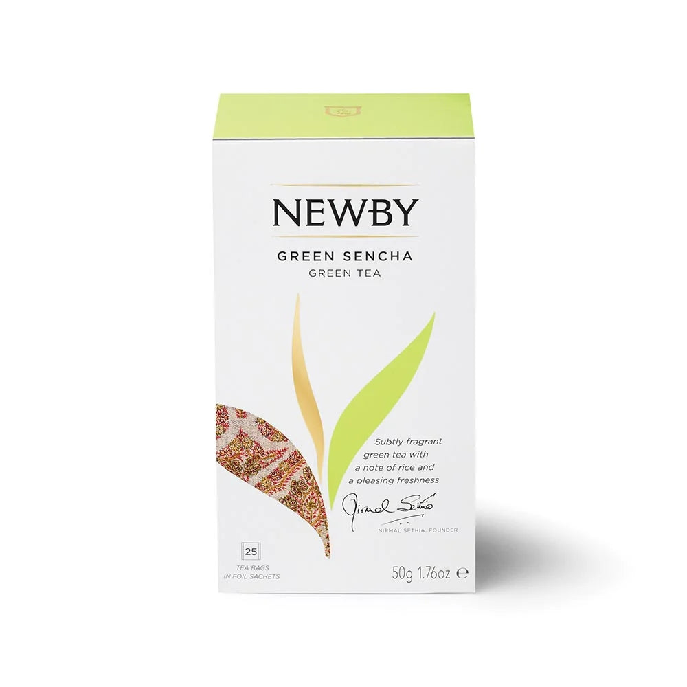 Green Sencha — Tea bags — 25, front