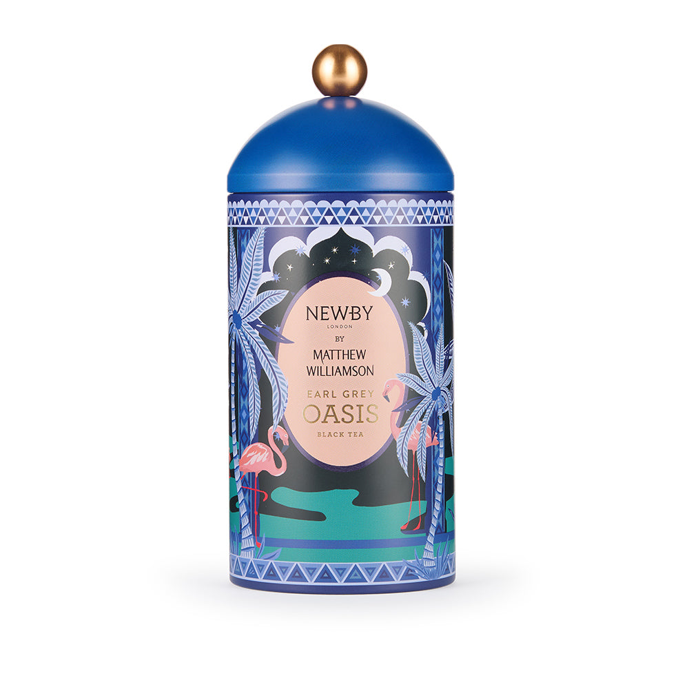 Earl Grey Oasis — Matthew Williamson loose-leaf caddy, 75 g