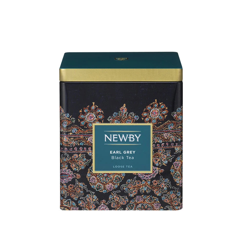 Earl Grey — Classic loose leaf caddy — 125 g, front view