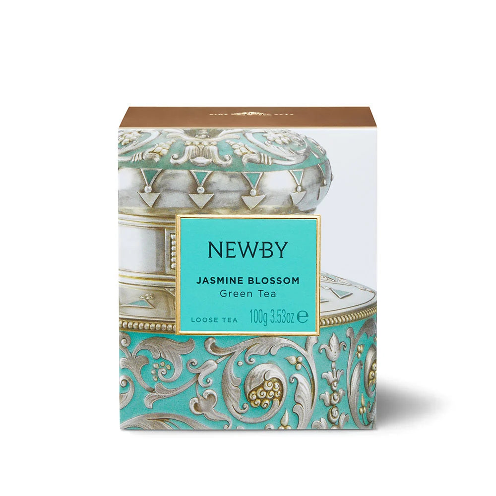 Jasmine Blossom — Loose leaf carton — 100 g, front