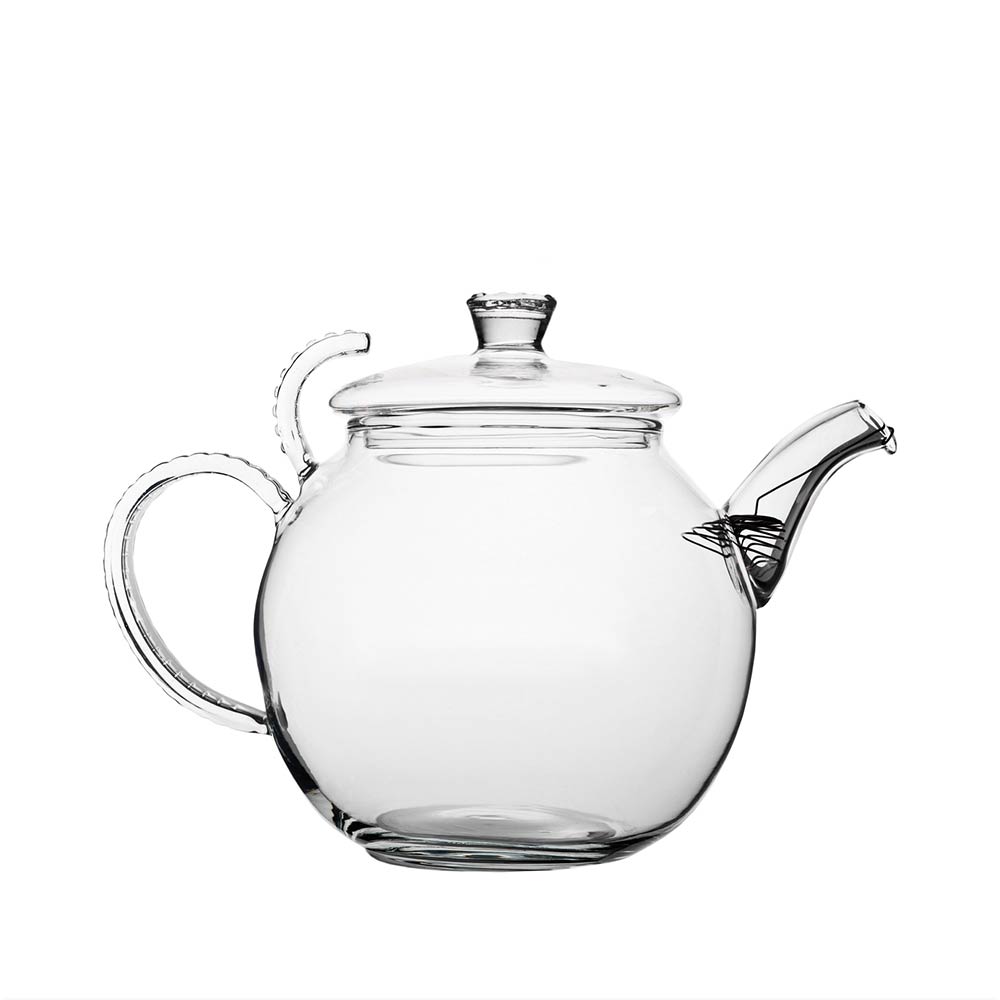 Glass Teapot — 600 ml, base branded