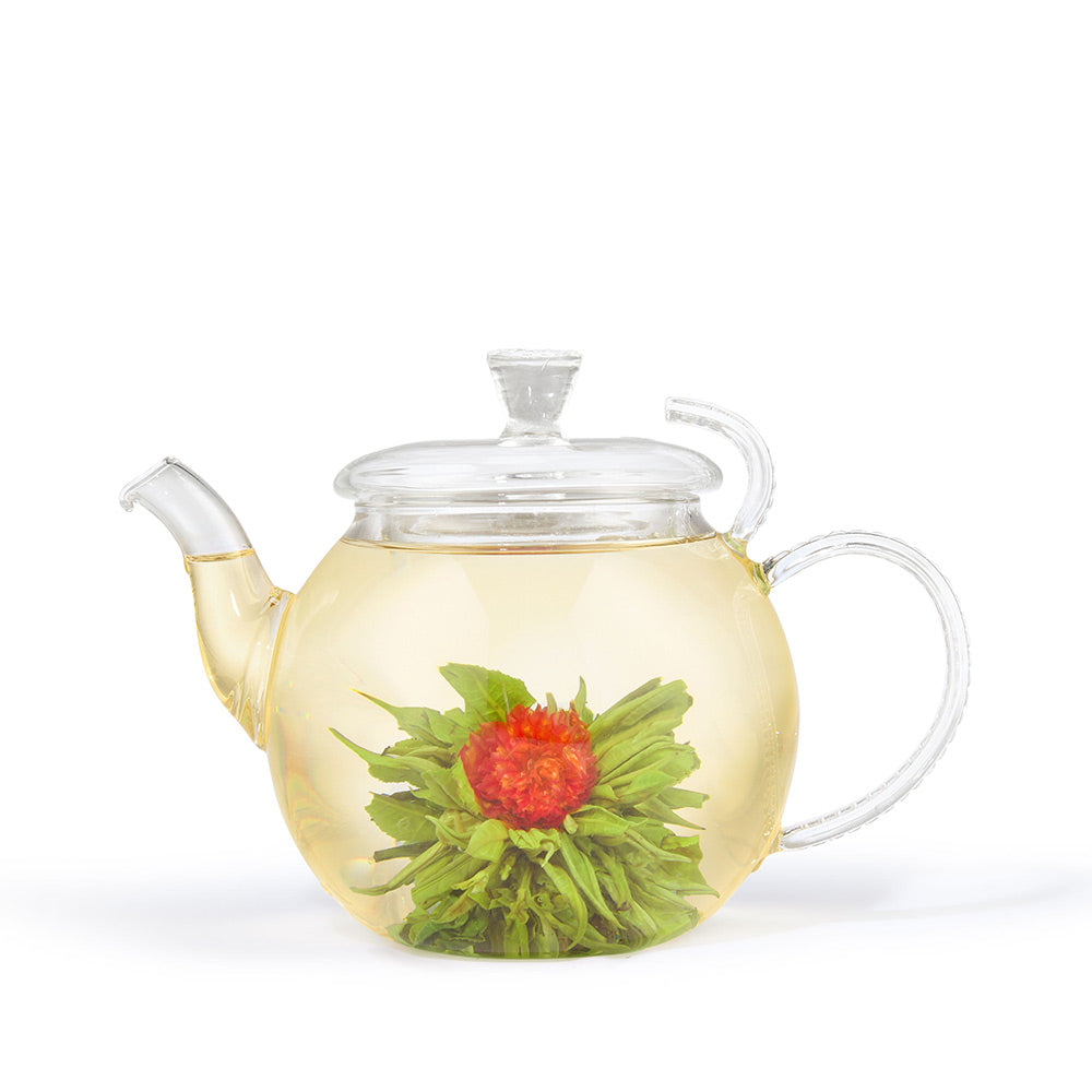 Rising Flower Large Flowering Tea, Pouch - brewed