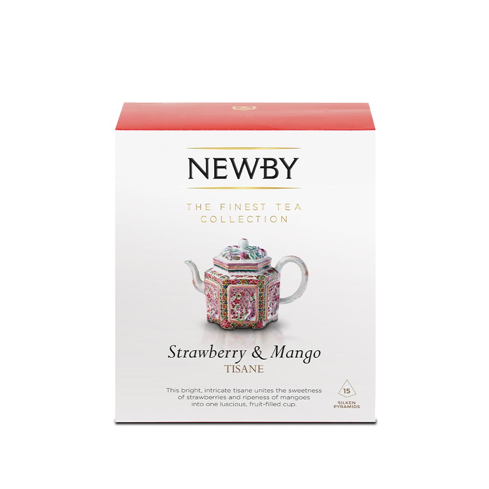 Strawberry & Mango - Plastic Free Silken Pyramids